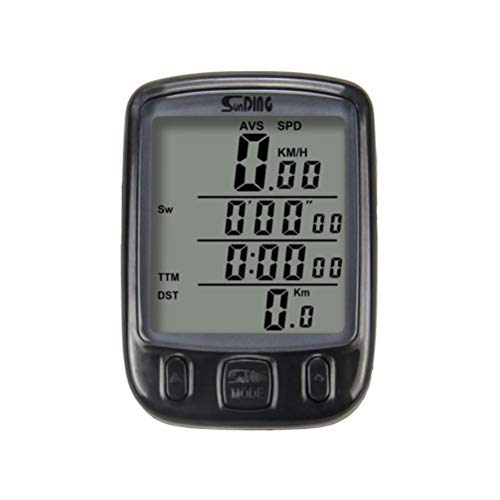 Garneck Exercise Bike Exercise Bike Exercise Bike Exercise Bike Bike Computer Wired Speedometer Bike Odometer Cycling Multi Function (Black) Mini Bike Mini Bike #TOP4