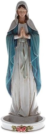Madonna Rosary Holder, 8 inch