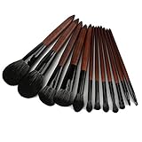 [Soft] es denso y de larga duración y más suave que los cepillos ordinarios. Es no irritante, suave para la piel e incluso se puede utilizar en la piel del bebé. cerdas gruesas son más fáciles de dominar y utilizar la integración de cosmética para lociones de aplicación, sombras de ojos, y polvos ..