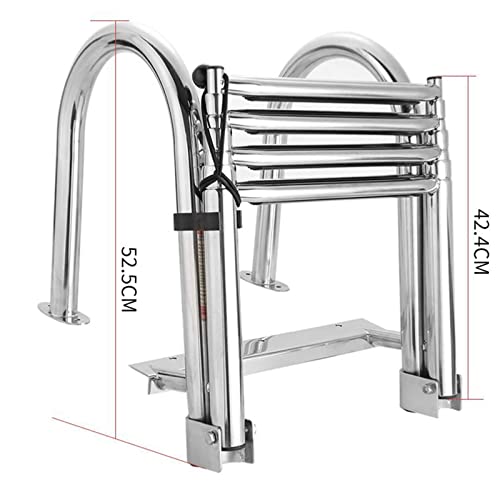 Échelle pliable de bateau cachée pour remonter à bord sans effort - 4