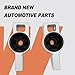 2 x Front Rearward Lower Control Arm Bushing Fits for Audi A3 2006-2012, A3 Quattro 2006-2013; For Volkswagen Jetta 2005-2010, Eos 2007-2015, Golf 2003-2013, GTI 2006-2009, Rabbit 2006-2009