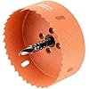 Meccion Sierras de Corona Perforadoras M42 Bi-Metal Adecuado para taladros el&eacute;ctricos y taladros de banco, Ideal para Metal Suave, Aluminio, Madera, PVC, MDF y Pl&aacute;stico (90mm)