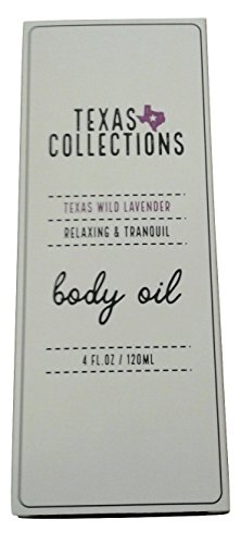 Texas Collections Texas Wild Lavender Scent Body Oil, 4 fl. oz.