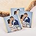 Set of 50 Personalized Wedding Chocolate – Custom Chocolate Favors for Guests – Bulk Wedding Gift with Photo, Name & Date – Elegant Party Favors for Bride & Groom