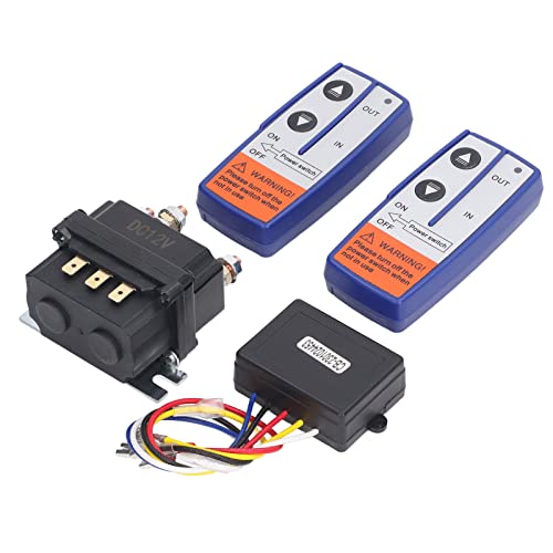 Relais de treuil 12V 250A télécommande sans fil contacteur étanche universel