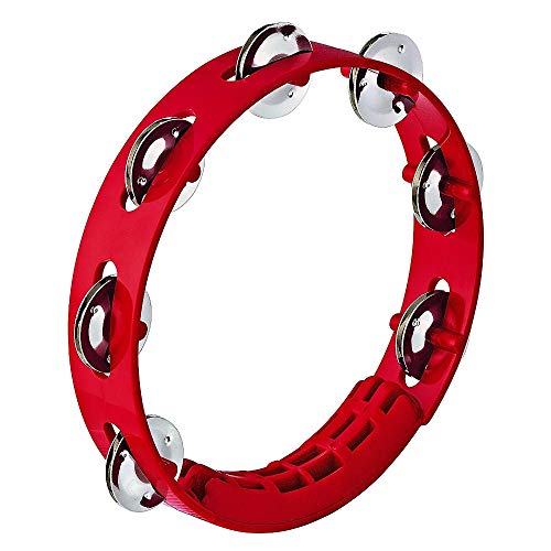 NINO Percussion Tambourin compact ABS 8" - Rouge (NINO49R) Cover