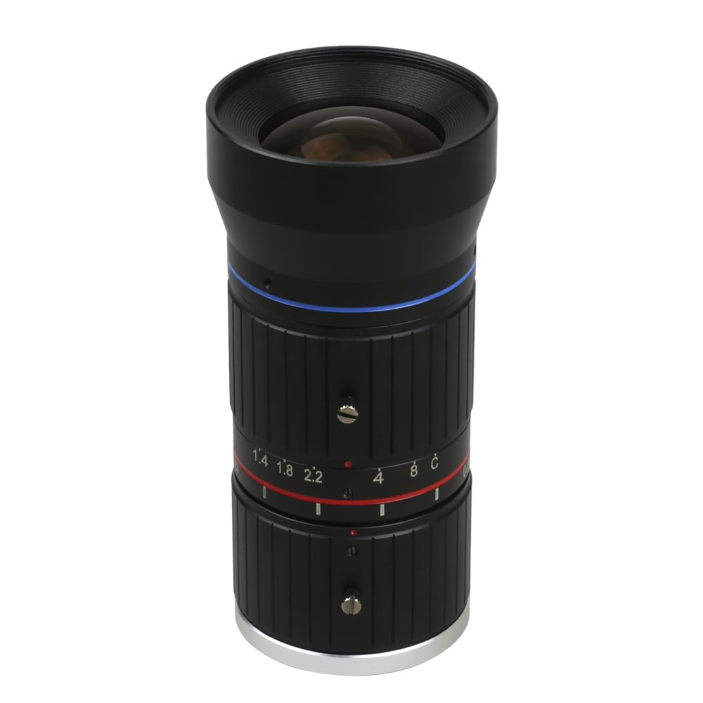 Obiektyw 4/3 cala 12 MP ITS Ultra 4K 20 mm Mocowanie Starlight F1.4 C do elektronicznej kamery policyjnej lub drogowej,do naprawy elektroniki
