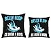 Belly Flop Champion Bellyflops Bellyflop Belly Flop Throw Pillow, 16x16, Multicolor