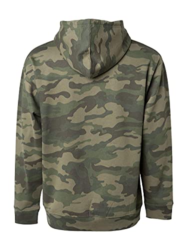 Independent Trading Co. - Midweight Hooded Sweatshirt - SS4500-2XL - Forest Camo3