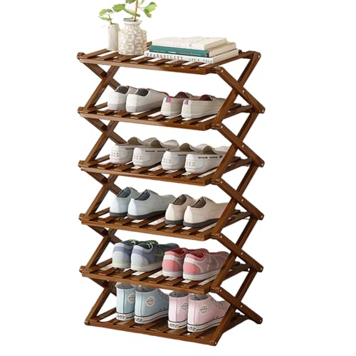 Organisateur chaussures pliable pour en finir avec le désordre du couloir