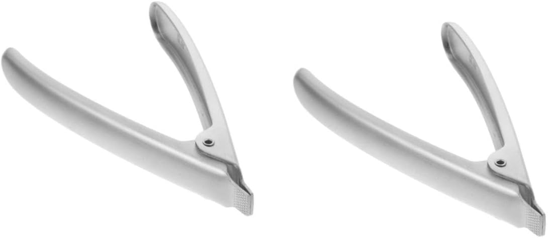 2pcs Stainless Steel Clam Opener Tool Rustproof Seafood Gadget for Easy Shellfish Opening for Home Restaurants and Buffets Clam and Oyster Shucker Kitchen Essential