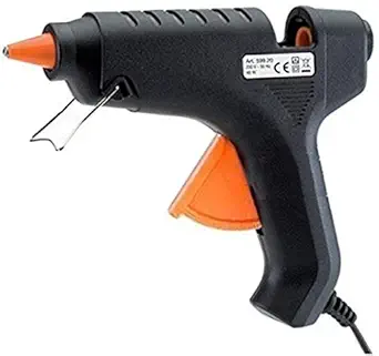 REYTAIL 40W Heavyduty Hot Melt Multipurpose Glue Gun [Free 8 Glue Sticks, 8 Inch Long, 11 mm Diameter, Standard Size]
