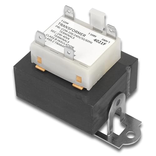 DFD 0130M00138S 240V to 24V Transformer Compatible with Goodman Amana B1141643, B11416-43, PF40224 40VA Furnace Transformers - 208/240 Vto 24 Volt by DFD - Used condition - US$10.21