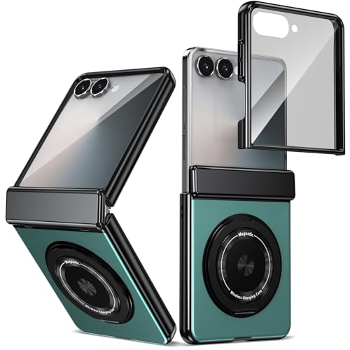 Coque Samsung Galaxy Z Flip 7 cyan idéale pour les appels vidéo en voyage