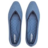 Frank Mully Damen-Strickschuhe mit eckiger Zehenpartie...