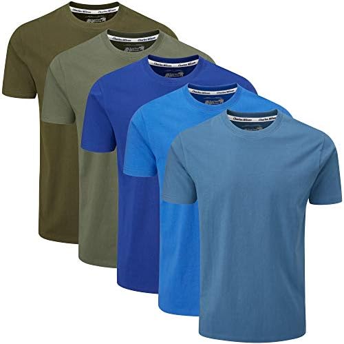 Charles Wilson 5 Szt Okrągły Dekolt T-Shirt