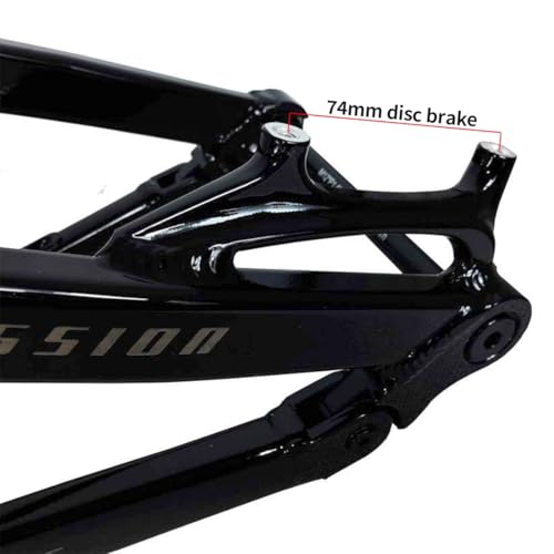 HIMALO 27.5/29er Mountain Bike Suspension Frame 16''/18'' DH/XC MTB Frame Boost Thru Axle 12 * 148mm Disc Brake Frames with Rear Shock，max for 3.0'' Tires(Blue A,18'')