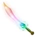 Fun Central AU512, 1 Pc, 16.5 Inches Buccanneer Sword, Pirate Sword, Led Pirate Sword, Light up Swords for Kids, Light Up Pirate Swords for Kids, LED Sword for Pirate-Themed Party