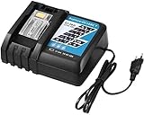 【Compatibilità 】: Per batterie da 18 V, compatibile con BL1850B BL1850 BL1860B BL1860 BL1840B BL1840 BL1830B BL1830 BL1820 BL1815 BL1825 BL1835 BL1845 194205-3 194309-1 194204-5 196399-0 196673-6 lxt-400