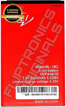 Image of BL-19CI Battery for Itel 5232 /5233 / 7100 /5040 / Battery with 6 Month Warranty****(P199)