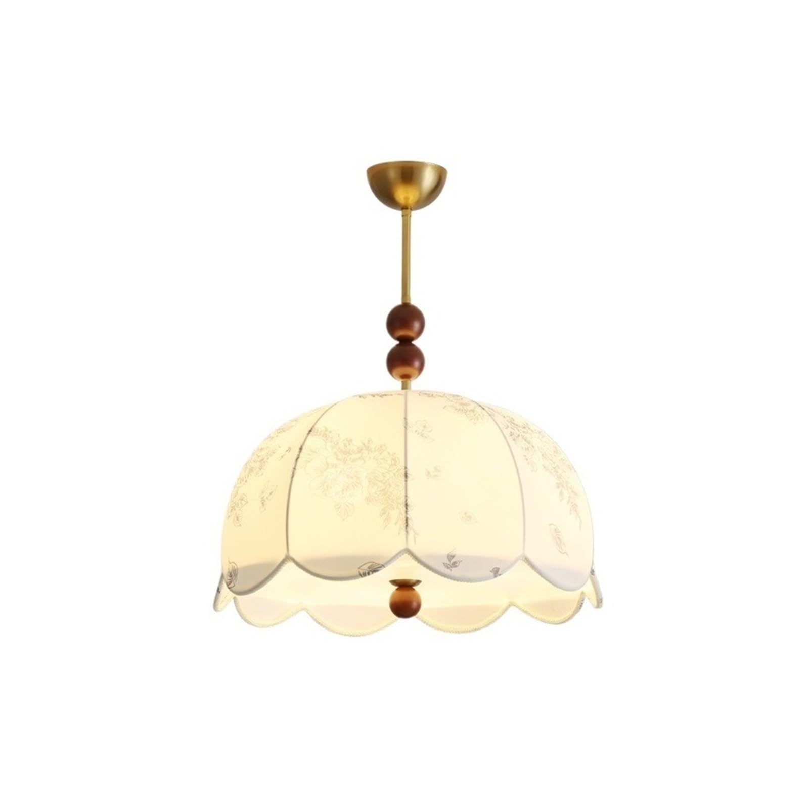 gC3sJ7wn6b Ceiling Lights for Bedroom Personalized Flower Print Fabric Ceiling Lamp Bedroom Corridor Retro Restaurant