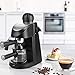Espresso Machine, Aicook 3.5Bar Espresso Coffee Maker, Espresso and Cappuccino Machine with Milk Frother, Espresso Maker with Steamer, Black