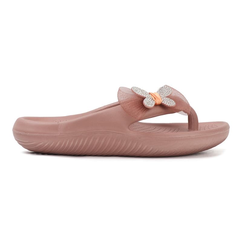 Image of Sukun womens Sukun Rib 05 Women's Soft Anti-skid Flip-flops Flip-Flop