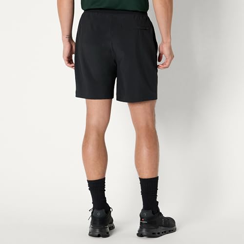 Image of Amazon Essentials Men's Athletic Running Training Shorts, Performance Stretch Woven Workout Shorts, 7 inch
