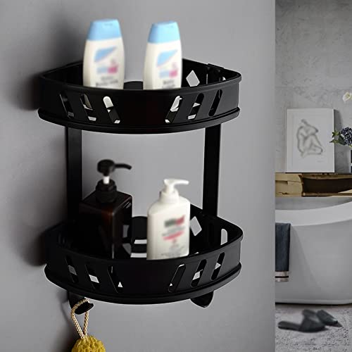 Étagère de douche à 2 niveaux pour optimiser les petits coins