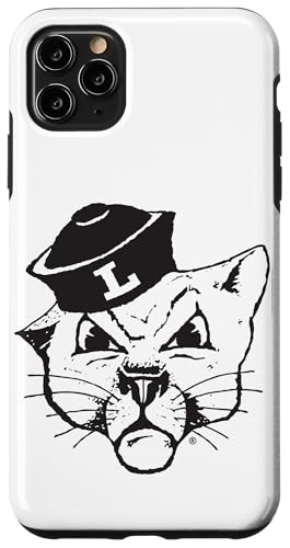Linfield University Wildcats Mack Mascot Head Mark �X�}�z�P�[�X iPhone 11 Pro Max �p