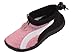 New Starbay Brand Kid's Pink Athletic Water Shoes Aqua Socks with White Streak Size 11