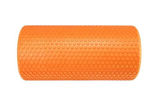 Image of Bodylastics Foam Roller (30 x 15 cms) for Deep Tissue Massage, Relief from Sore Muscles Pain, Pre & Post Exercise Fitness Workout Sessions