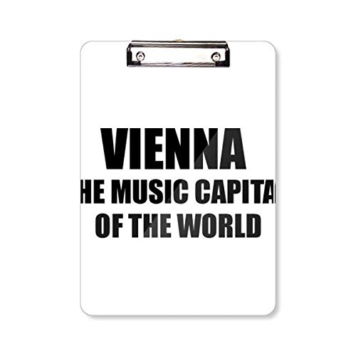 Vienna Music Capital Porte-bloc A4 idéal pour chorales et concerts
