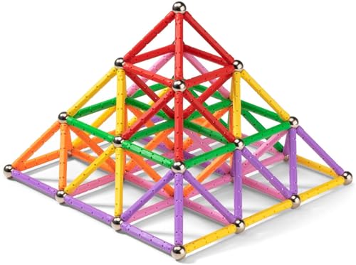 Beicarin 34 Stück Magnetische Bausteine, Spielzeug, Magnet Lernspielzeug,...