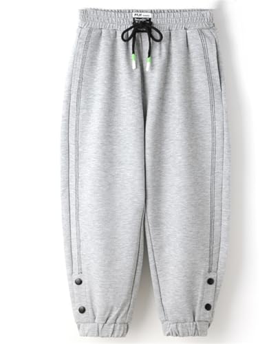 SANGTREE Boy's Jogger Sweatpants Kids Pull On Drawstring Pants, 4-14 Years3