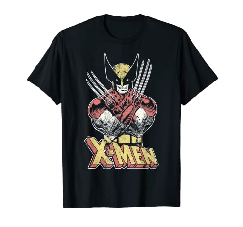 Marvel X-Men Wolverine Classic Comic Vintage T-Shirt