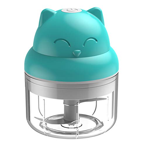 Hemoton — Cortador de alho elétrico multifuncional com processador para abacate, abóbora, pimenta, c