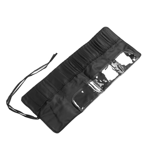 HERCHR Maquillage Pochette, Sac à Cosmétiques Pour Pinceaux, Sac De Pinceaux De Maquillage Portable Pour Voyage, étui à Enrouler Pour Pinceaux De Maquillages, De Rangement De Voyage
