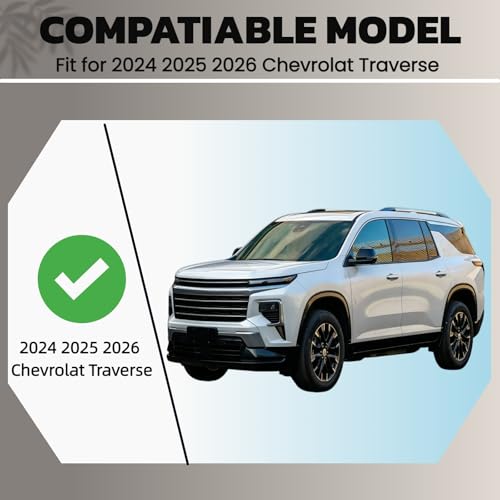 2PCS COIPUTE estribos para Chevrolet Traverse 2024-2026 miniatura 2