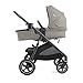 Joie Baby Ginger DLX Stroller, 4-in-1 All-Terrain Pramette Stroller (Dove)