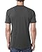 Next Level Apparel Men's Premium Fitted Sueded Crewneck T-Shirt, Heavy Metal, X-Large