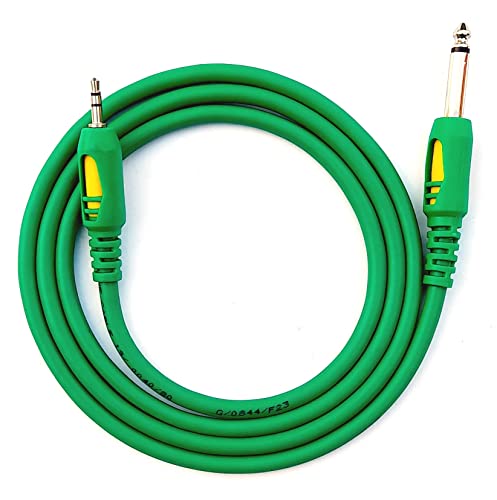 Image of PEARL 4.5 Feet AUX Cable (EP Stereo - P38) - Green