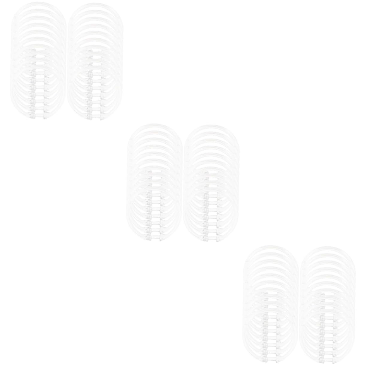 Accessoire salle de bain pour tringle ronde et rideau impeccable