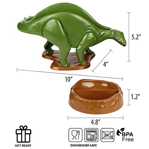 Funwares NACHOsaurus Dip and Snack Dish Set - Thumbnail 6