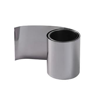 Pure Tantalum Sheet, Ta Material, Pure Tantalum Foil, Tantalum Plate, Tantalum Target, 0.013mm Thickness, Wdith*Length=100 * 100mm for Lab & Reaserch W*L=100 * 100mm, 0.2mm Thickness