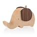 Produktbild Holz Elefanten Bleistifthalter mit Handy Halter Schreibtisch Organizer (Elefanten Münzenbank)
