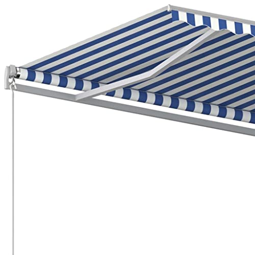 Auvent rétractable manuel anti UV pour abriter la terrasse du soleil - 5
