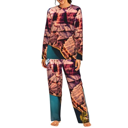 Pyjama assorti à manches longues femme pour vos soirées cocooning et matins détendus