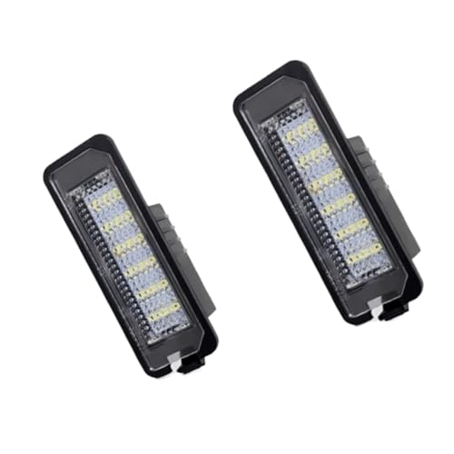 Luces de matrícula para automóvil VW Phaeton y Rabbit de 2004 a 2009