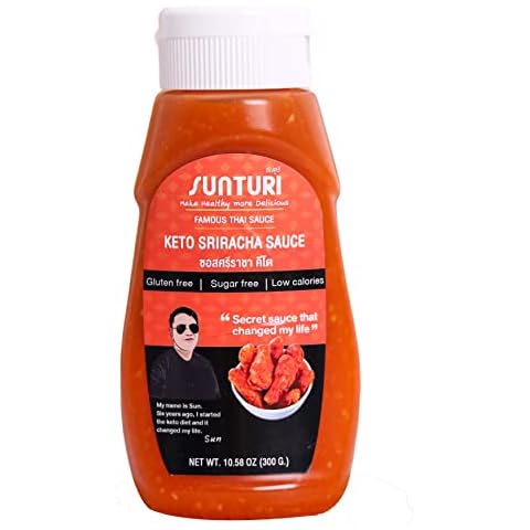 SUNTURI Keto Sriracha Sauce Cover